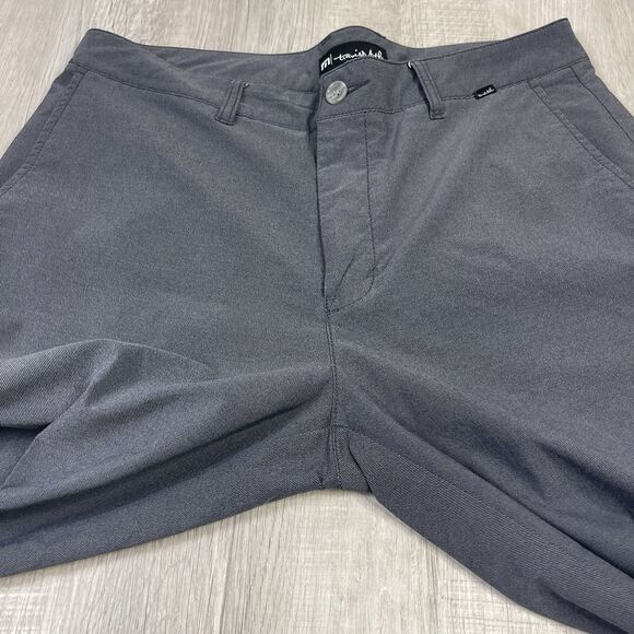 Travis Mathew Open To Close Pants Mens 34x32 Gray Chino Golf Performance Prep X - Picture 4 of 11
